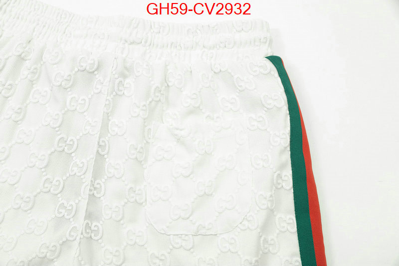 Clothing-Gucci wholesale replica shop ID: CV2932 $: 59USD