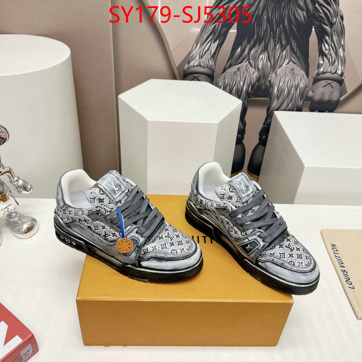 Men Shoes-LV where quality designer replica ID: SJ5305 $: 179USD