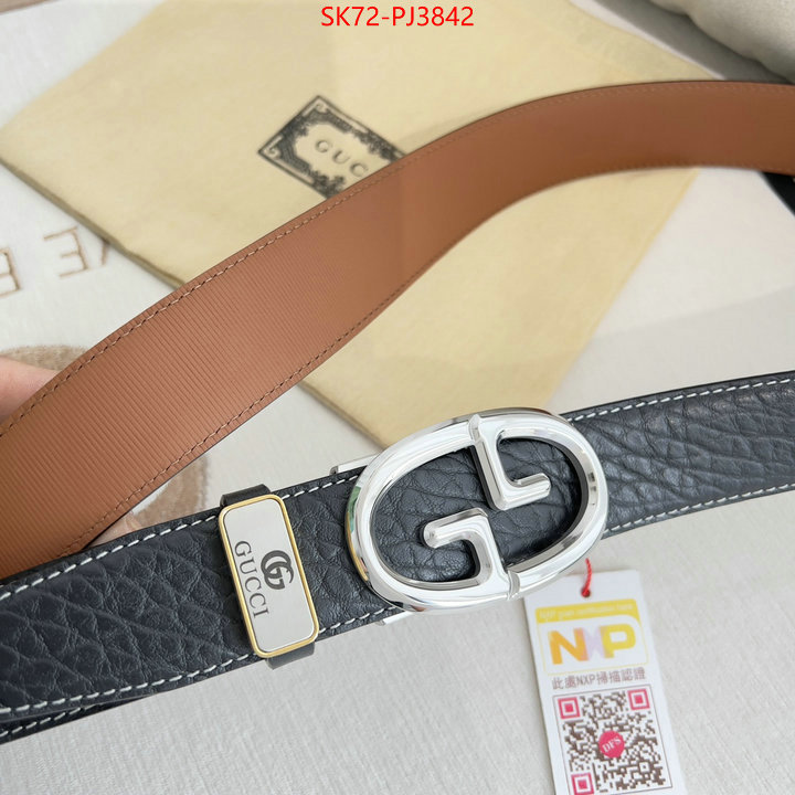 Belts-Gucci top quality website ID: PJ3842 $: 72USD