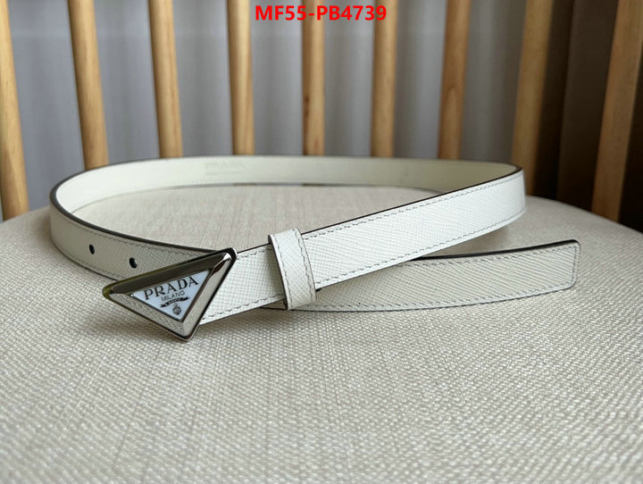 Belts-Prada 1:1 replica ID: PB4739 $: 55USD