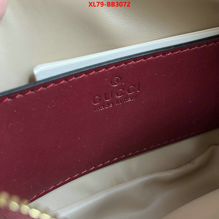 Gucci Bags(4A)-Marmont high quality designer replica ID: BB3072 $: 79USD,