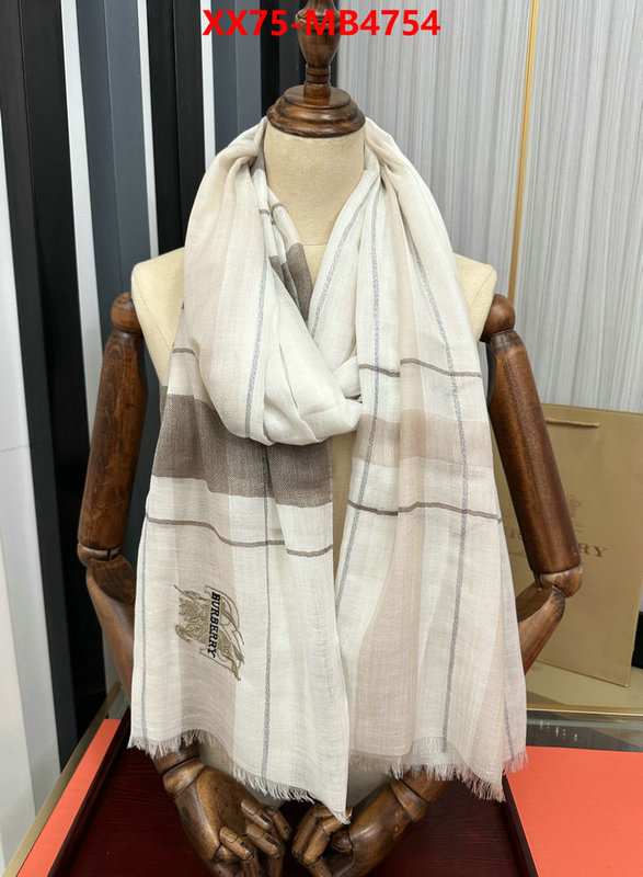 Scarf-Burberry replica ID: MB4754 $: 75USD