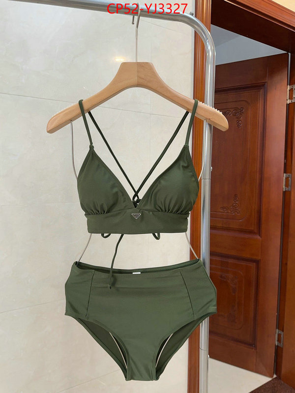Swimsuit-Prada top quality designer replica ID: YJ3327 $: 52USD
