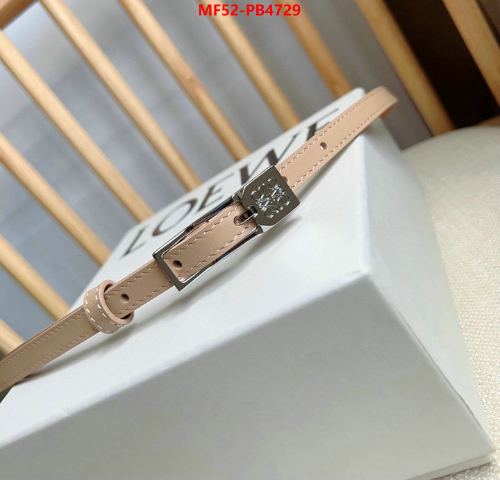 Belts-Loewe wholesale china ID: PB4729 $: 52USD
