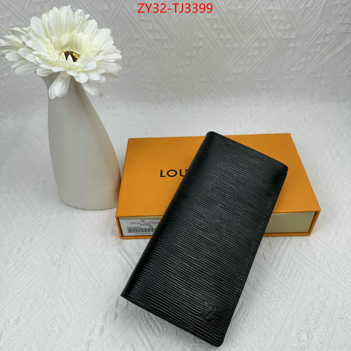 LV Bags(4A)-Wallet what's the best to buy replica ID: TJ3399 $: 32USD,