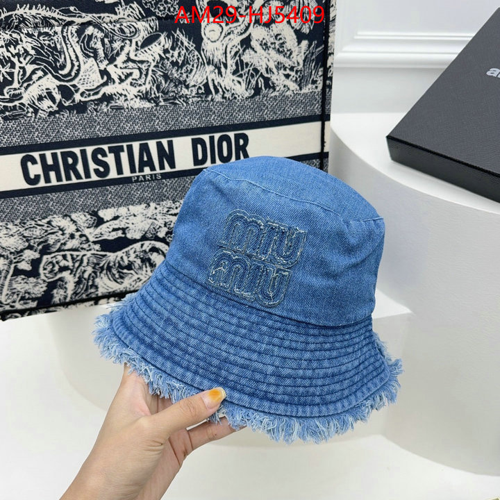 Cap(Hat)-Miu Miu designer fake ID: HJ5409 $: 29USD