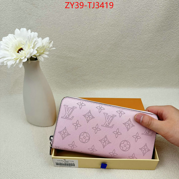 LV Bags(4A)-Wallet luxury fashion replica designers ID: TJ3419 $: 39USD,