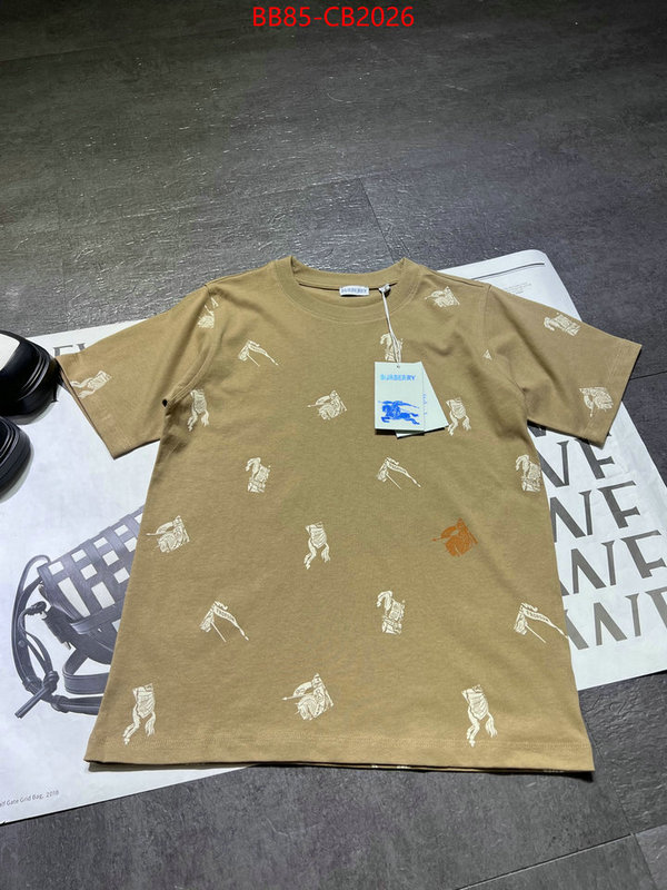 Clothing-Burberry aaaaa+ replica designer ID: CB2026 $: 85USD