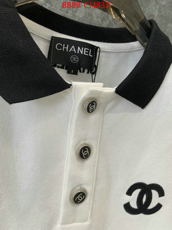 Clothing-Chanel website to buy replica ID: CJ4832 $: 89USD