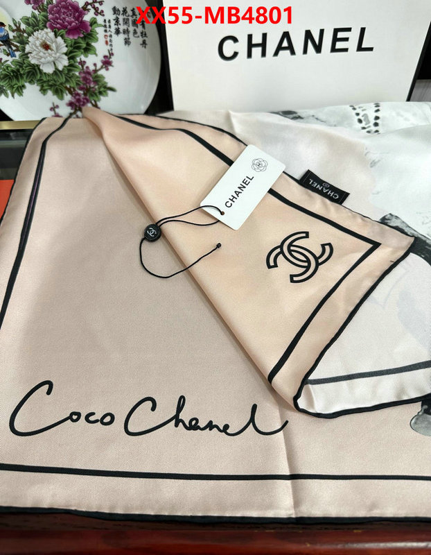 Scarf-Chanel top quality website ID: MB4801 $: 55USD