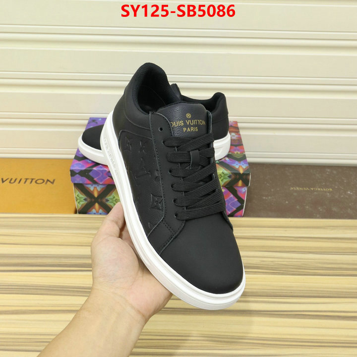 Men Shoes-LV customize best quality replica ID: SB5086 $: 125USD