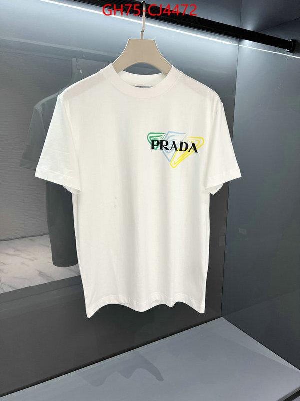 Clothing-Prada sell high quality ID: CJ4472 $: 75USD