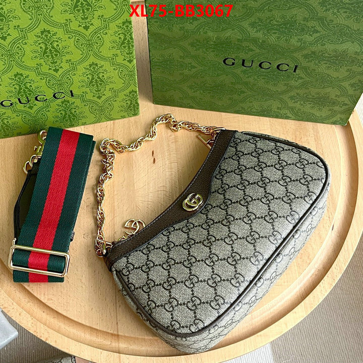 Gucci Bags(4A)-Crossbody- best like ID: BB3067 $: 75USD,