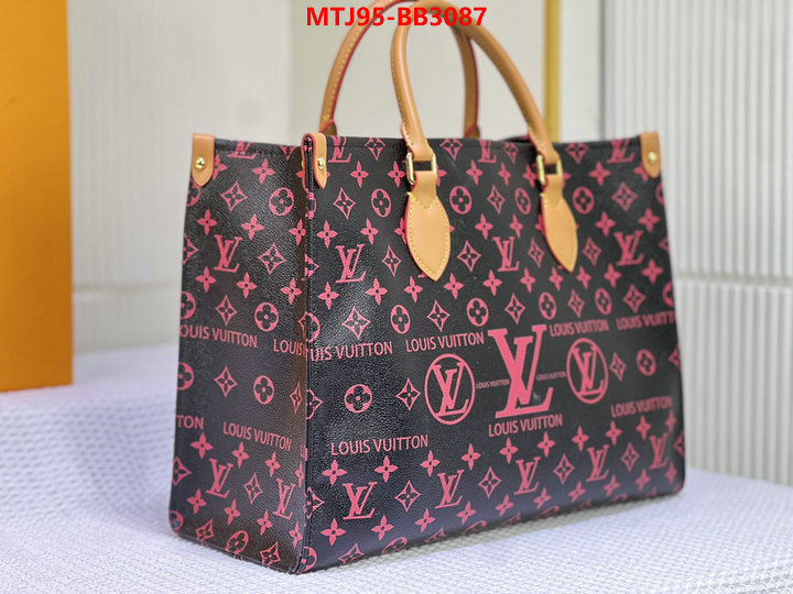 LV Bags(4A)-Handbag Collection- what 1:1 replica ID: BB3087 $: 95USD,