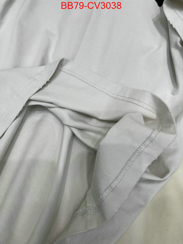 Clothing-Balenciaga top designer replica ID: CV3038 $: 79USD