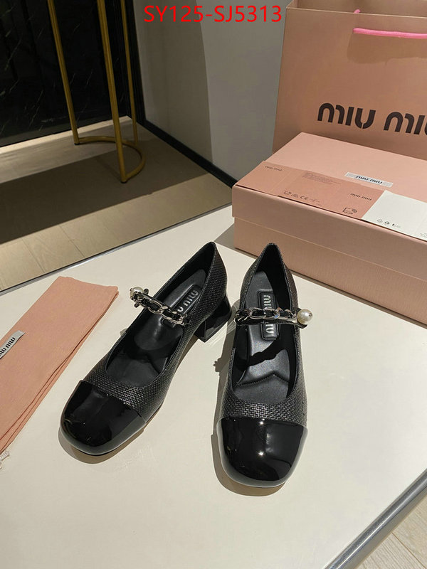 Women Shoes-Miu Miu customize the best replica ID: SJ5313 $: 125USD