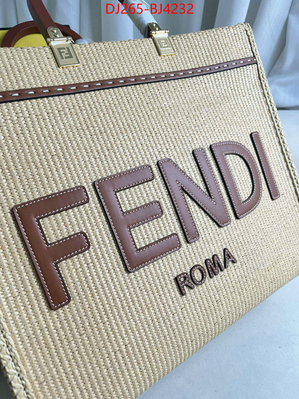 Fendi Bags(TOP)-Sunshine- fake aaaaa ID: BJ4232 $: 265USD,