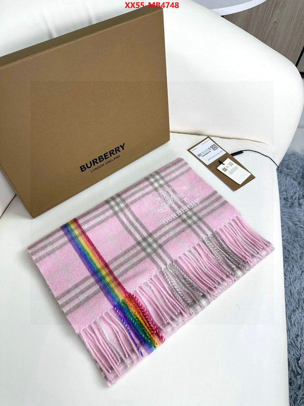 Scarf-Burberry high quality customize ID: MB4748 $: 55USD