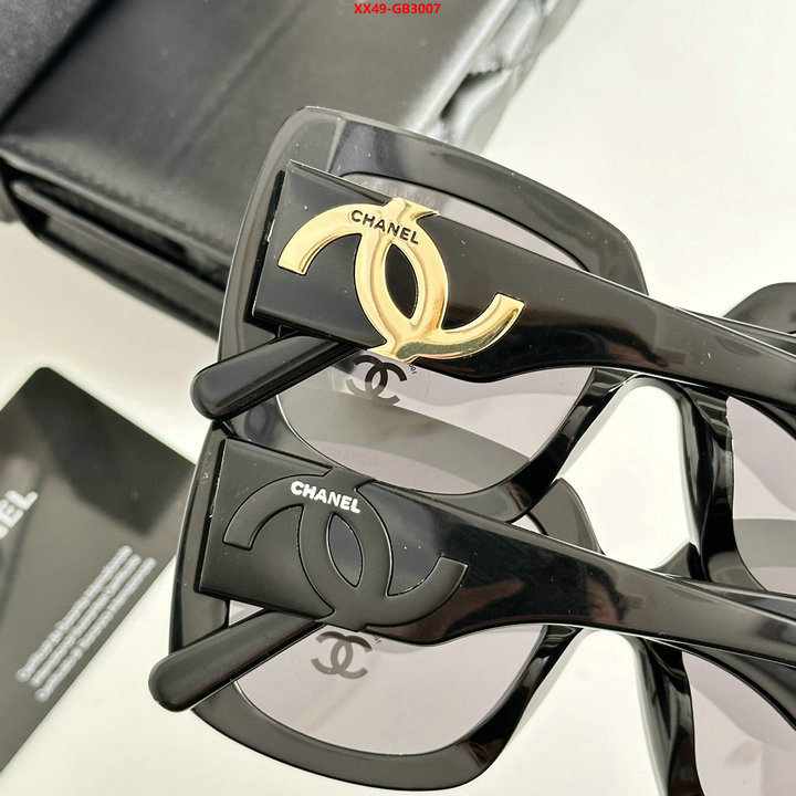 Glasses-Chanel fashion designer ID: GB3007 $: 49USD