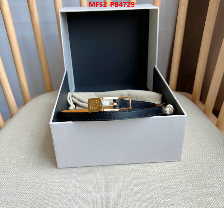 Belts-Loewe wholesale china ID: PB4729 $: 52USD
