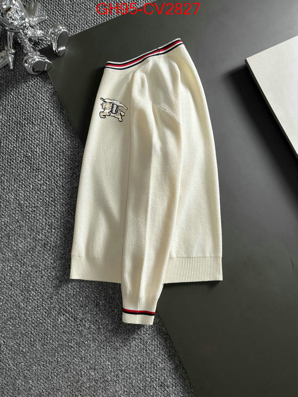 Clothing-Burberry designer fake ID: CV2827 $: 95USD