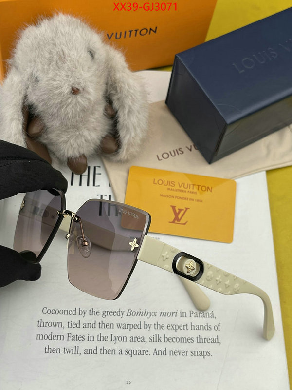 Glasses-LV high quality replica designer ID: GJ3071 $: 39USD