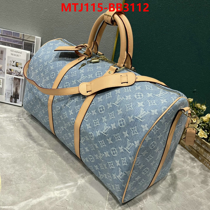 LV Bags(4A)-Keepall BandouliRe 45-50- fake cheap best online ID: BB3112 $: 115USD,