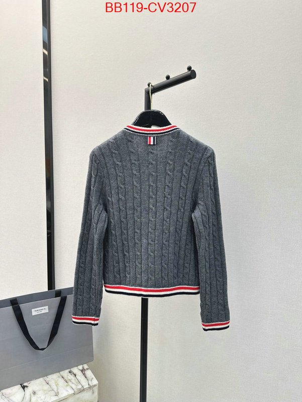 Clothing-Thom Browne buy best high-quality ID: CV3207 $: 119USD