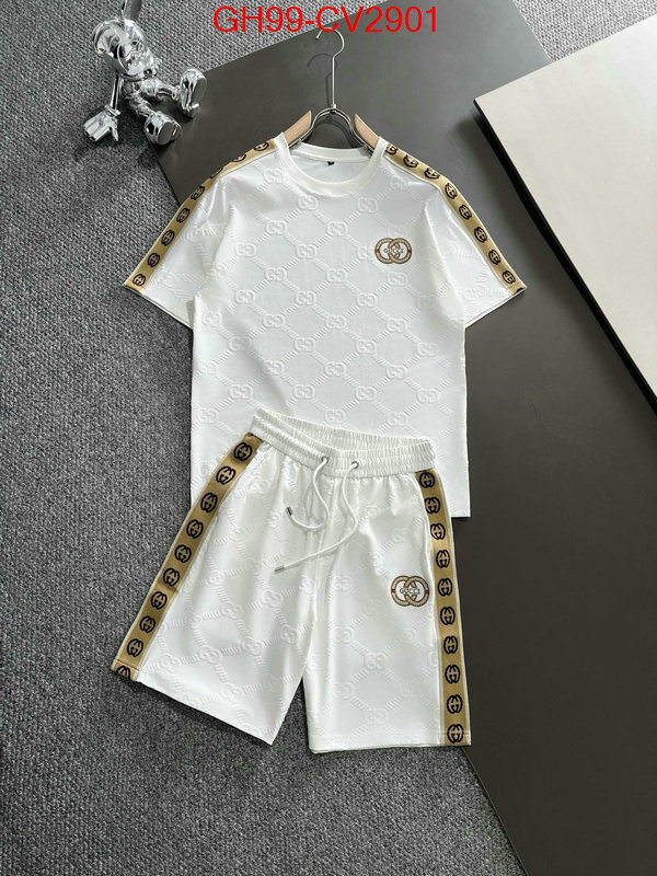 Clothing-Gucci where to buy fakes ID: CV2901 $: 99USD