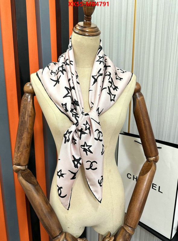 Scarf-Chanel fake designer ID: MB4791 $: 55USD