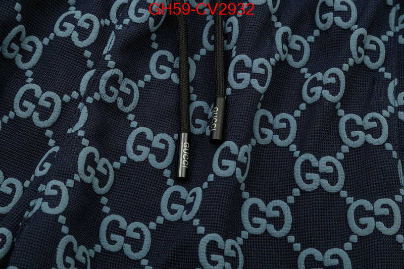 Clothing-Gucci wholesale replica shop ID: CV2932 $: 59USD