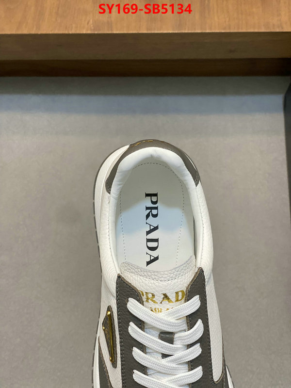 Men shoes-Prada top perfect fake ID: SB5134 $: 169USD