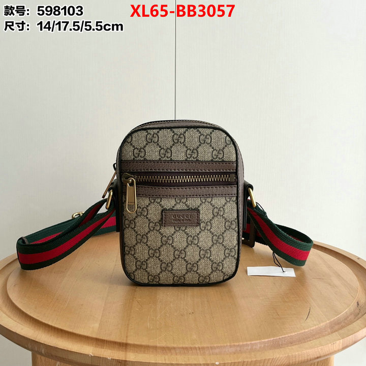 Gucci Bags(4A)-Crossbody- 1:1 replica wholesale ID: BB3057 $: 65USD,