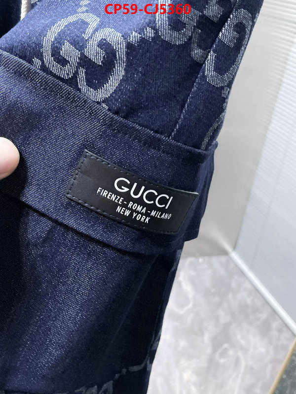 Clothing-Gucci is it ok to buy replica ID: CJ5360 $: 59USD