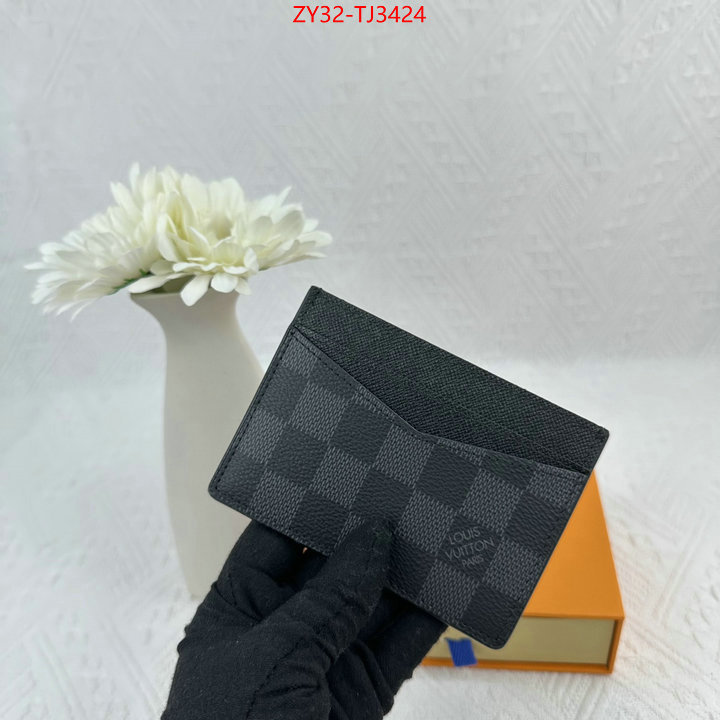 LV Bags(4A)-Wallet cheap high quality replica ID: TJ3424 $: 32USD,