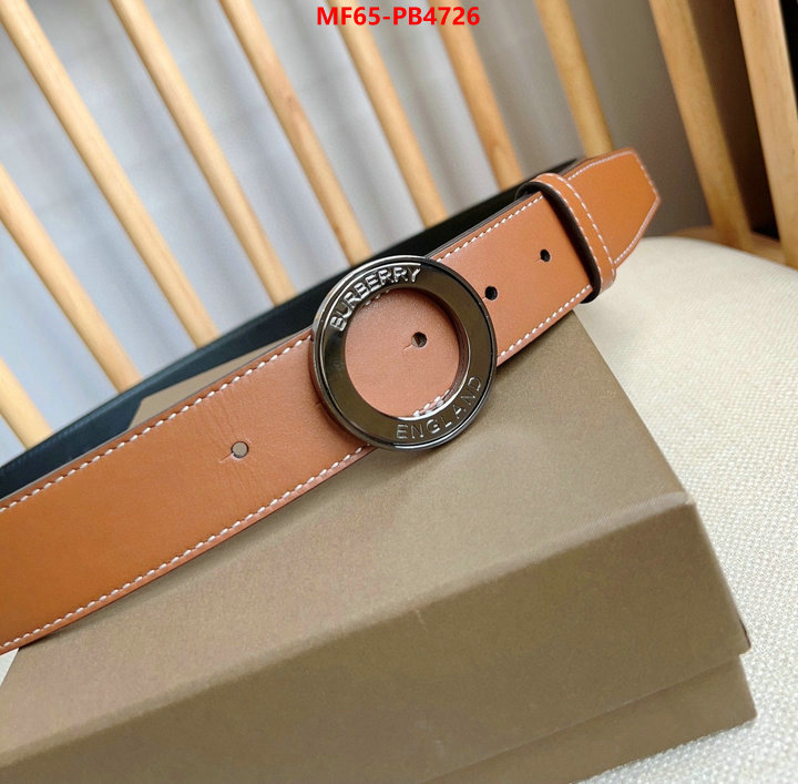 Belts-Burberry replicas ID: PB4726 $: 65USD