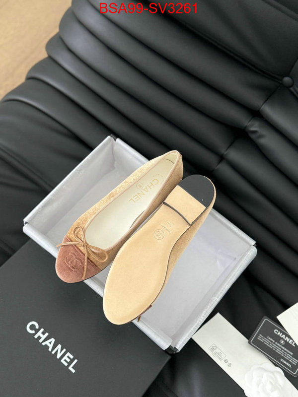Women Shoes-Chanel copy aaaaa ID: SV3261 $: 99USD