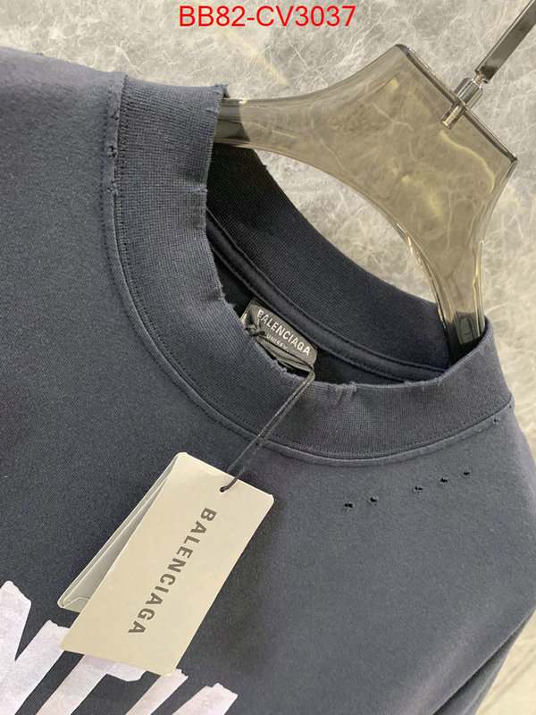 Clothing-Balenciaga where quality designer replica ID: CV3037 $: 82USD