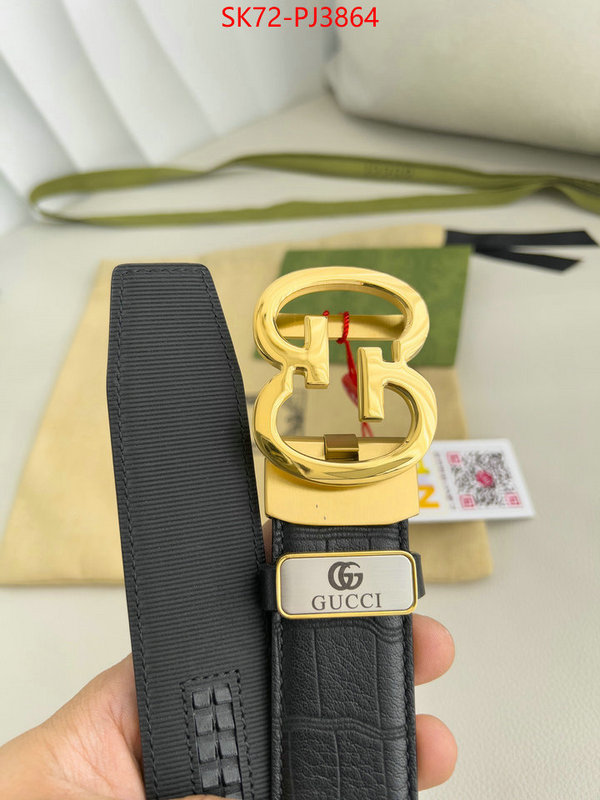 Belts-Gucci buy best quality replica ID: PJ3864 $: 72USD