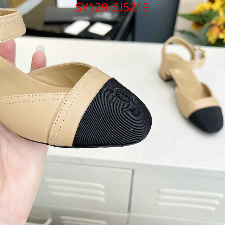 Women Shoes-Chanel what is a 1:1 replica ID: SJ5219 $: 129USD