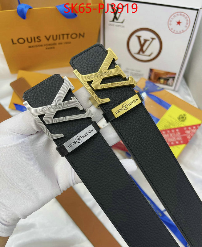 Belts-LV designer replica ID: PJ3919 $: 65USD