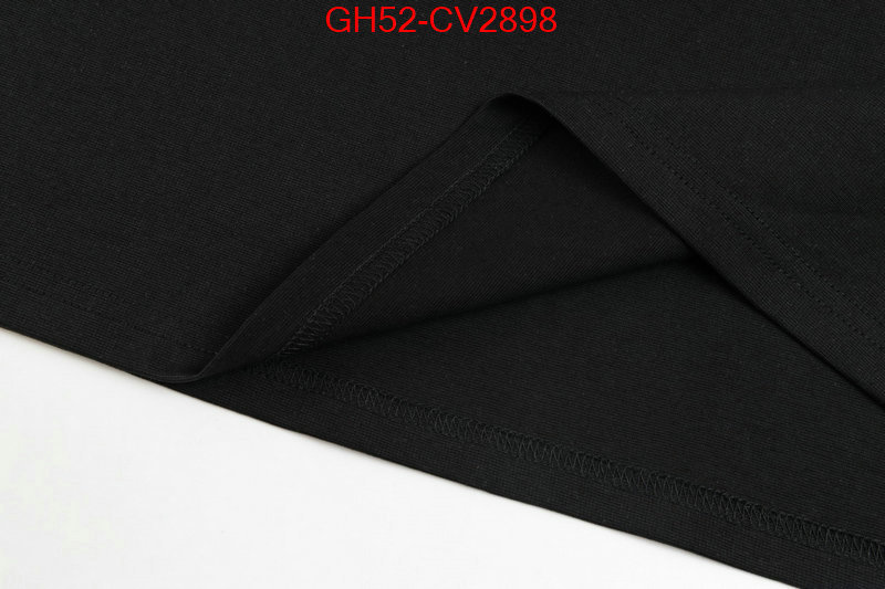Clothing-Gucci best quality designer ID: CV2898 $: 52USD