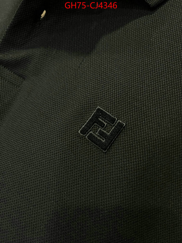 Clothing-Fendi perfect quality designer replica ID: CJ4346 $: 75USD