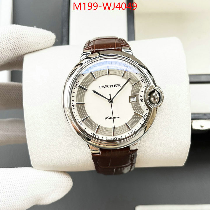 Watch(TOP)-Cartier 2024 replica ID: WJ4049 $: 199USD