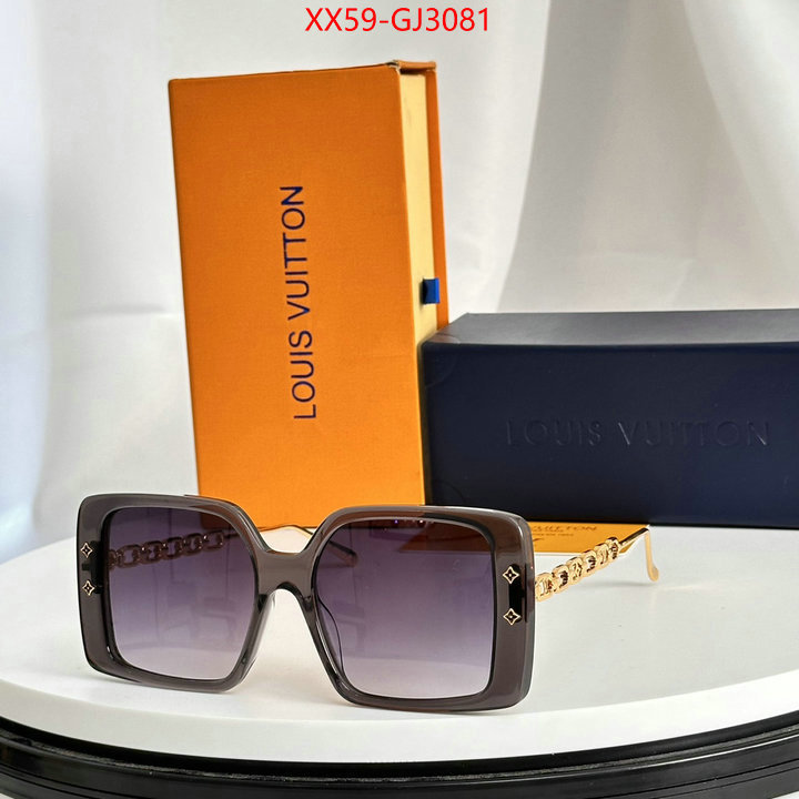 Glasses-LV luxury fashion replica designers ID: GJ3081 $: 59USD
