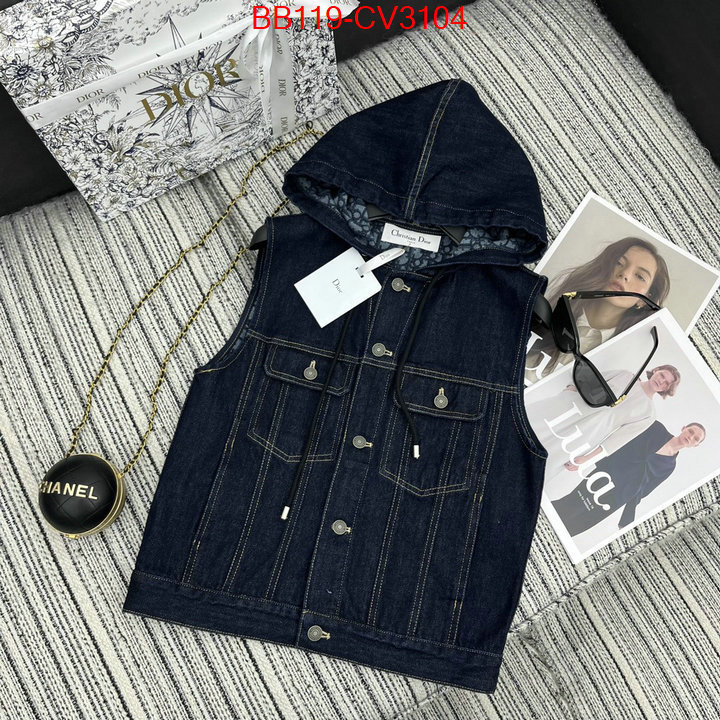 Clothing-Dior best quality fake ID: CV3104 $: 119USD