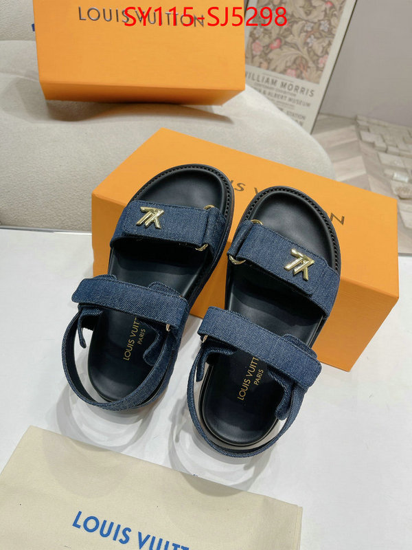 Women Shoes-LV found replica ID: SJ5298 $: 115USD