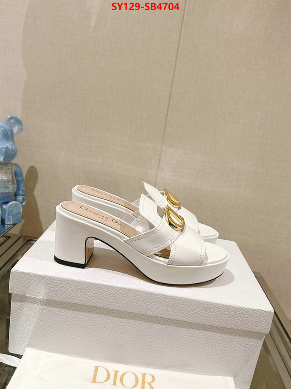 Women Shoes-Dior what's the best to buy replica ID: SB4704 $: 129USD