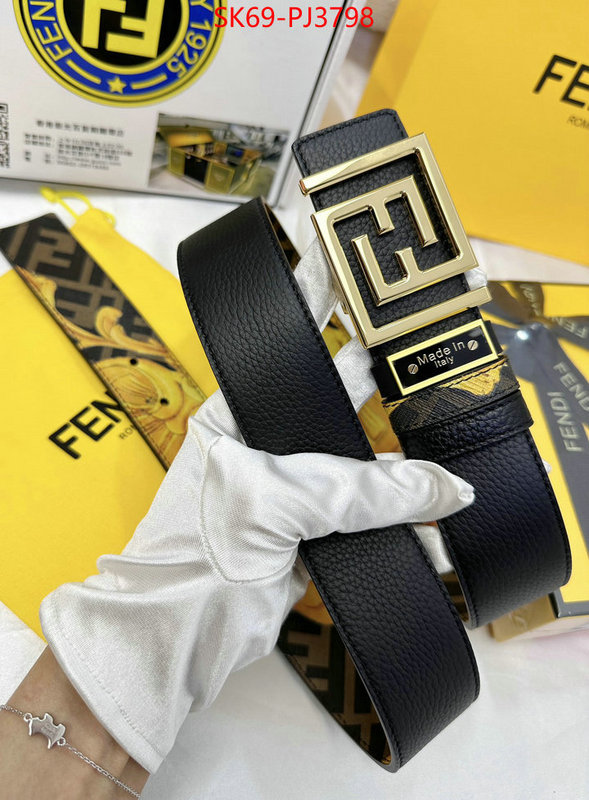 Belts-Fendi fake high quality ID: PJ3798 $: 69USD
