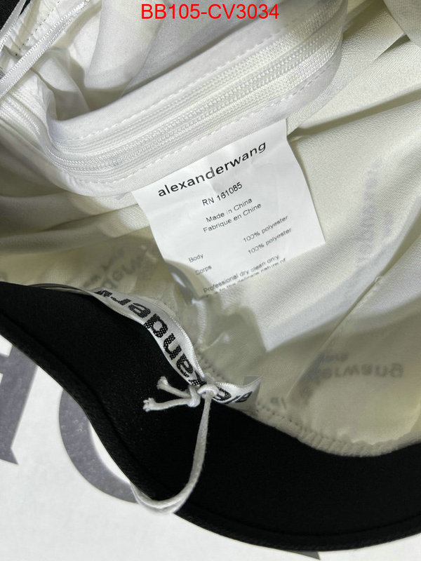 Clothing-Alexander Wang replica designer ID: CV3034 $: 105USD